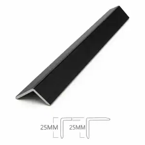 black-end-trims Acoustic Wall Panel End Trim (Multiple Colours)