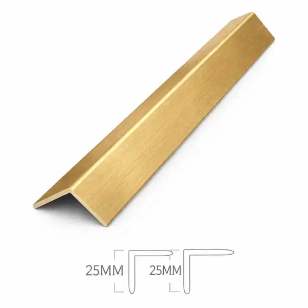 gold-end-trims Acoustic Wall Panel End Trim (Multiple Colours)