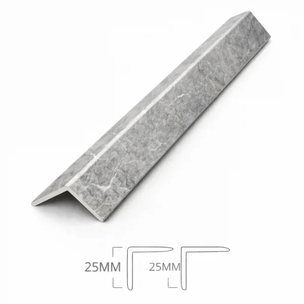 grey-marble-end-trims Acoustic Wall Panel End Trim (Multiple Colours)